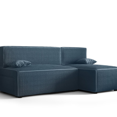 Bequeme Couch mit Stauraum RADANA – blau