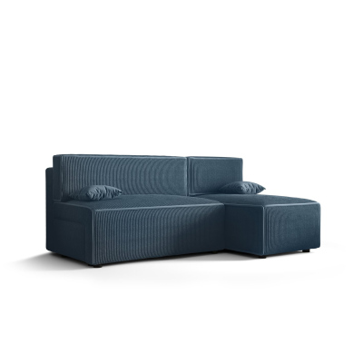 Bequeme Couch mit Stauraum RADANA – blau