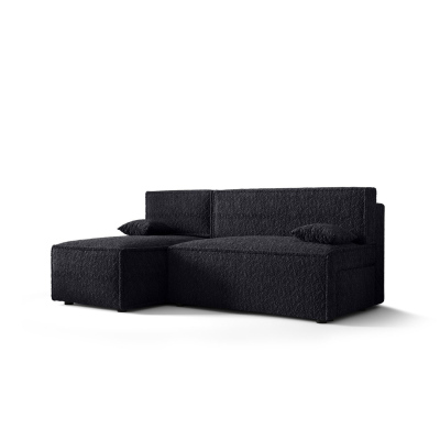 Bequeme Couch mit Stauraum RADANA – schwarz 2