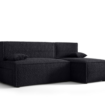 Bequeme Couch mit Stauraum RADANA – schwarz 2