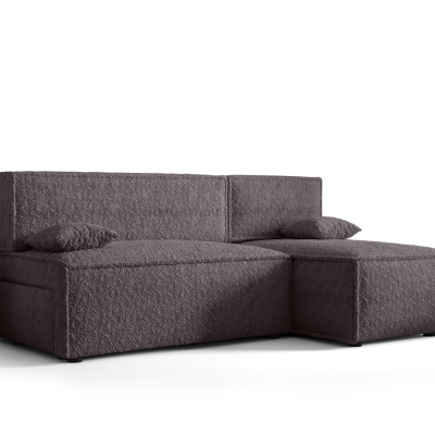 Bequeme Couch mit Stauraum RADANA – braun 1