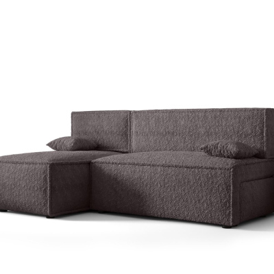 Bequeme Couch mit Stauraum RADANA – braun 1