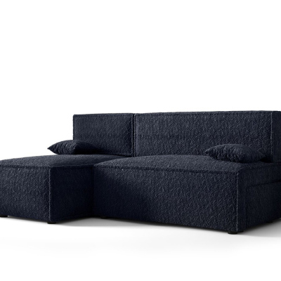 Bequeme Couch mit Stauraum RADANA – dunkelblau