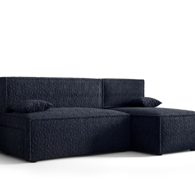 Bequeme Couch mit Stauraum RADANA – dunkelblau