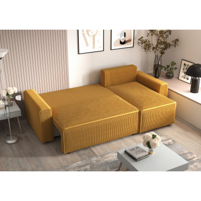 Bequeme Schlafcouch RADANA – grau