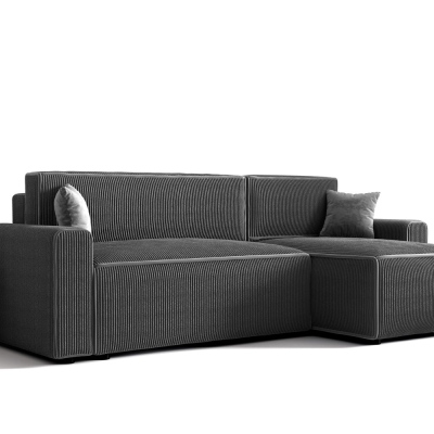 Bequeme Schlafcouch RADANA – grau