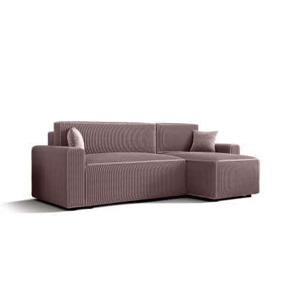 Bequeme Schlafcouch RADANA – rosa