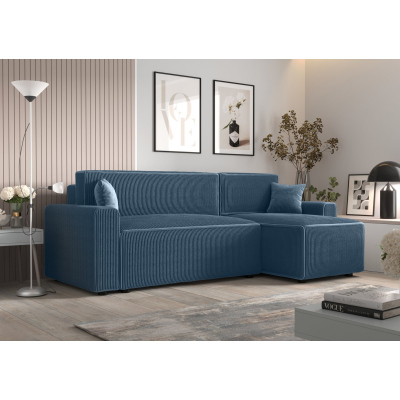 Bequeme Schlafcouch RADANA – blau