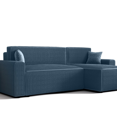 Bequeme Schlafcouch RADANA – blau