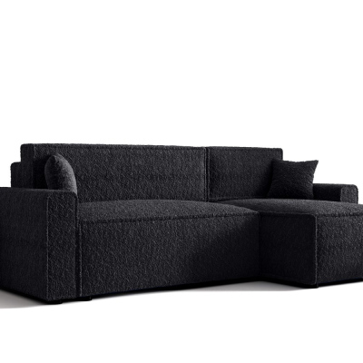 Bequeme Schlafcouch RADANA – schwarz 2