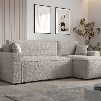 Bequeme Schlafcouch RADANA – beige