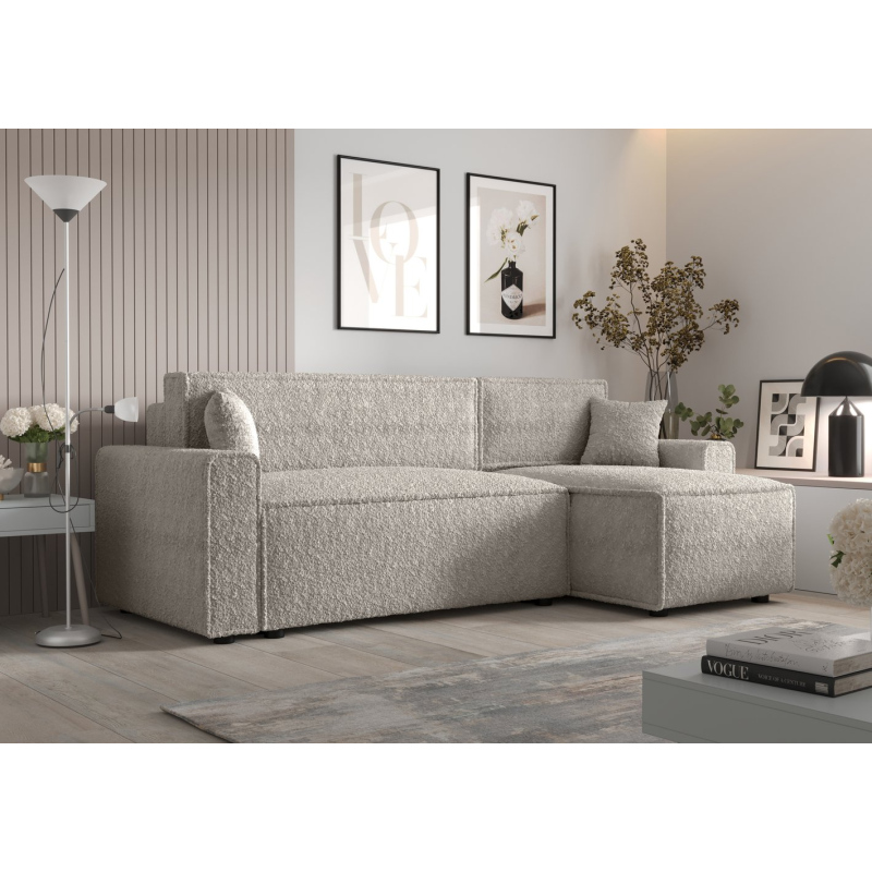 Bequeme Schlafcouch RADANA – beige