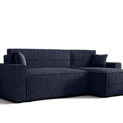 Bequeme Schlafcouch RADANA – dunkelblau