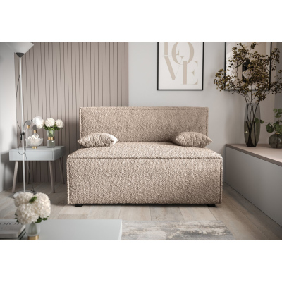 Komfortables Sofa mit Stauraum RADANA – hellbraun 1