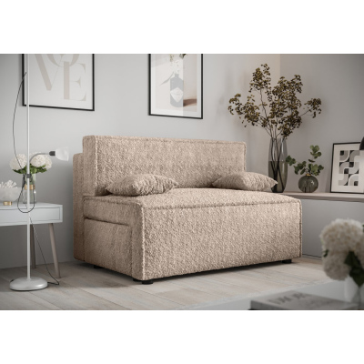 Komfortables Sofa mit Stauraum RADANA – hellbraun 1