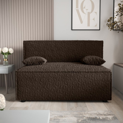 Komfortables Sofa mit Stauraum RADANA – dunkelbraun