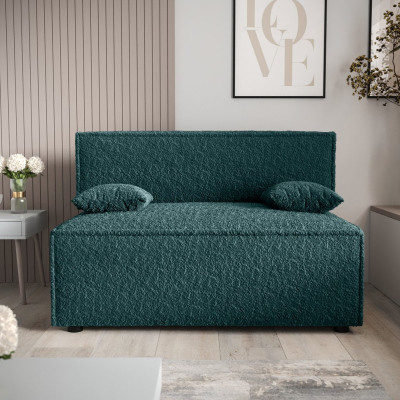 Komfortables Sofa mit Stauraum RADANA – dunkelgrün