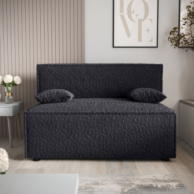 Bequemes Sofa mit Stauraum RADANA – schwarz 2