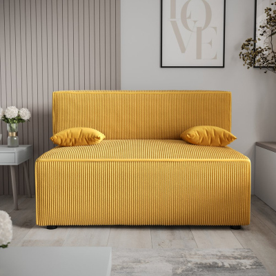 Bequemes Sofa mit Stauraum RADANA – gelb