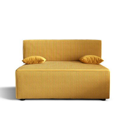 Bequemes Sofa mit Stauraum RADANA – gelb