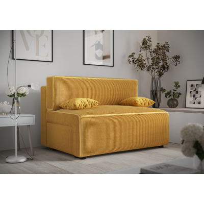 Bequemes Sofa mit Stauraum RADANA – gelb