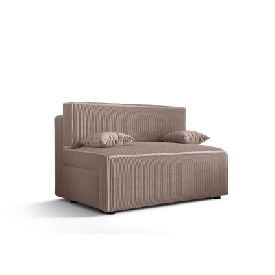 Komfortables Sofa mit Stauraum RADANA – hellbraun 2