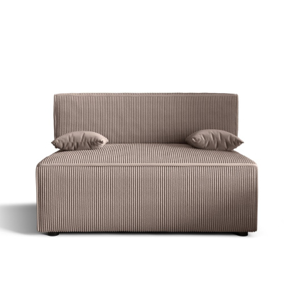 Komfortables Sofa mit Stauraum RADANA – hellbraun 2