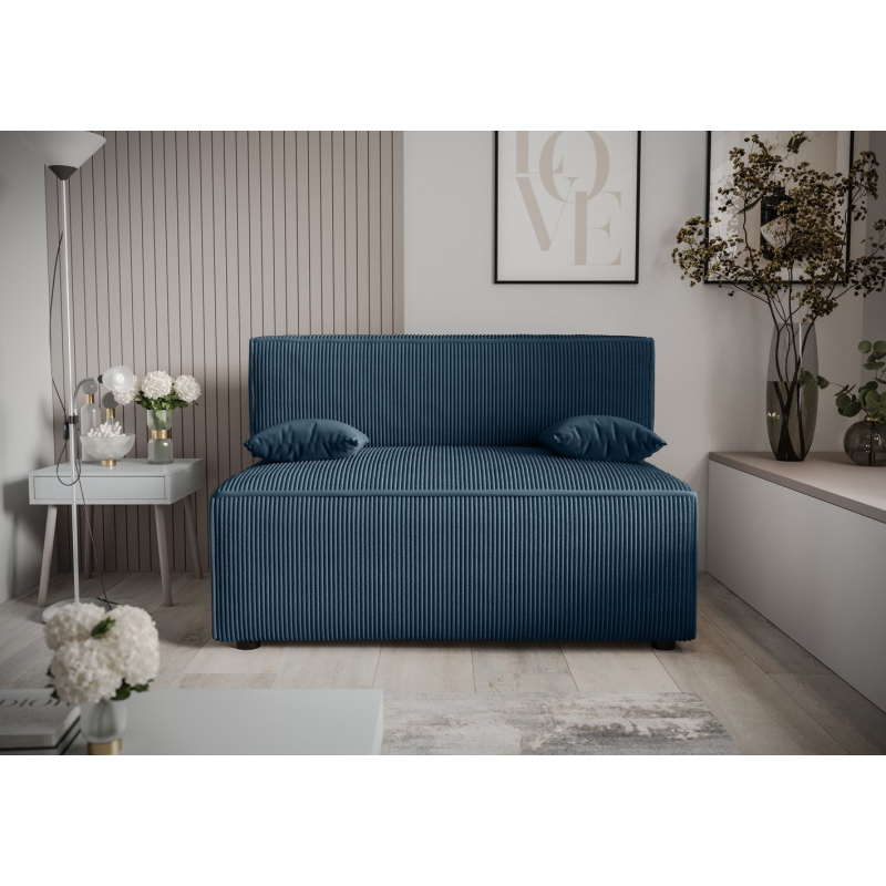 Bequemes Sofa mit Stauraum RADANA – blau