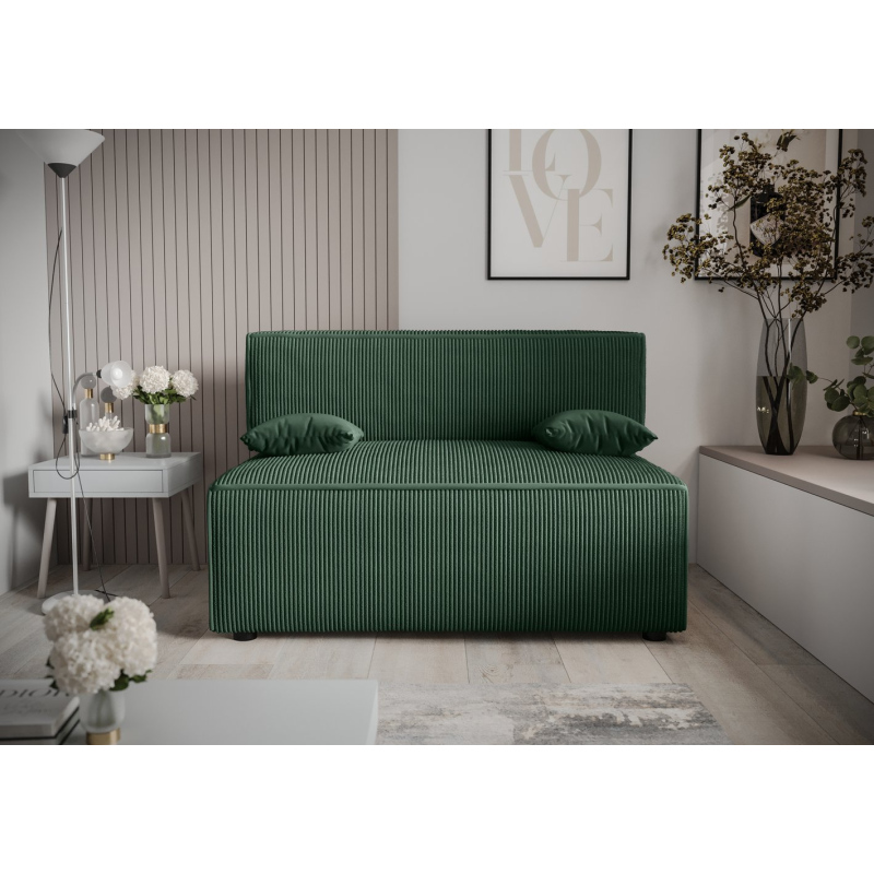 Bequemes Sofa mit Stauraum RADANA – grün