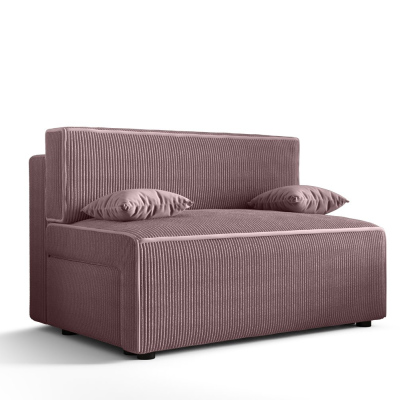 Bequemes Sofa mit Stauraum RADANA – rosa