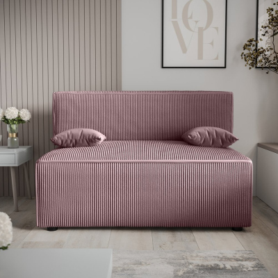 Bequemes Sofa mit Stauraum RADANA – rosa