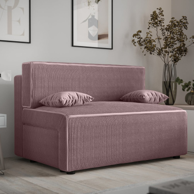 Bequemes Sofa mit Stauraum RADANA – rosa