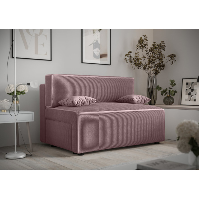 Bequemes Sofa mit Stauraum RADANA – rosa