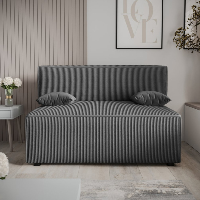 Komfortables Sofa mit Stauraum RADANA – grau