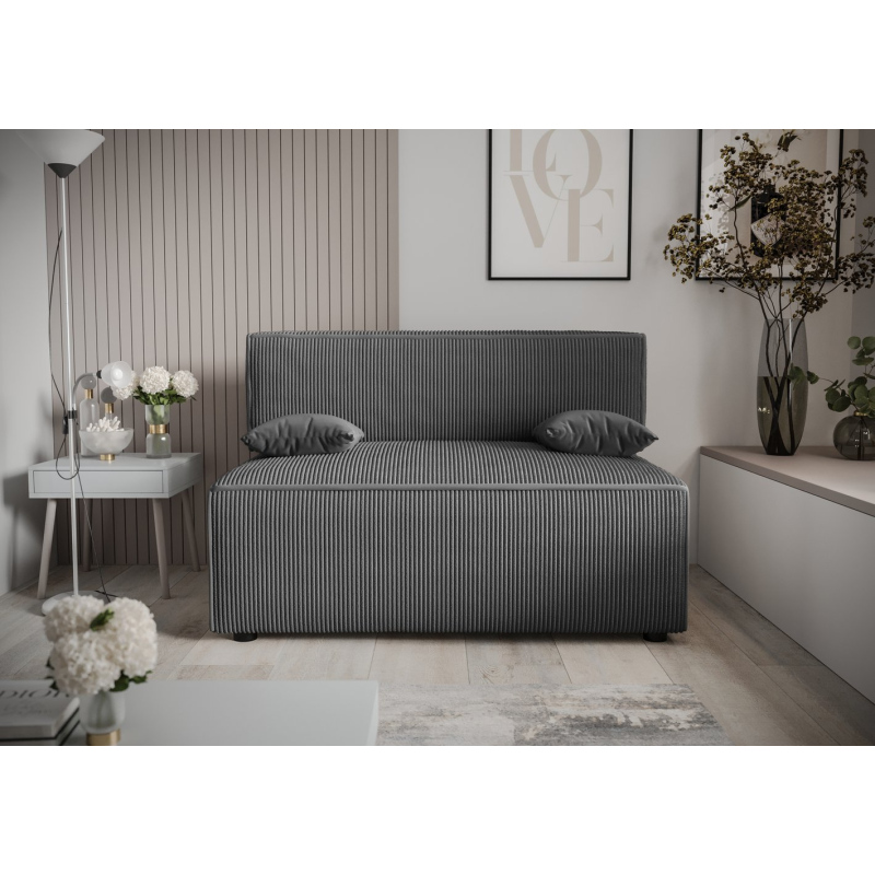 Komfortables Sofa mit Stauraum RADANA – grau