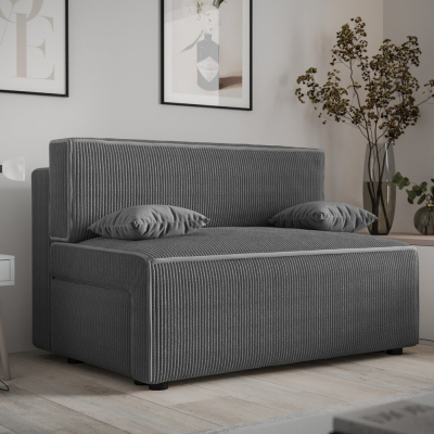 Komfortables Sofa mit Stauraum RADANA – grau