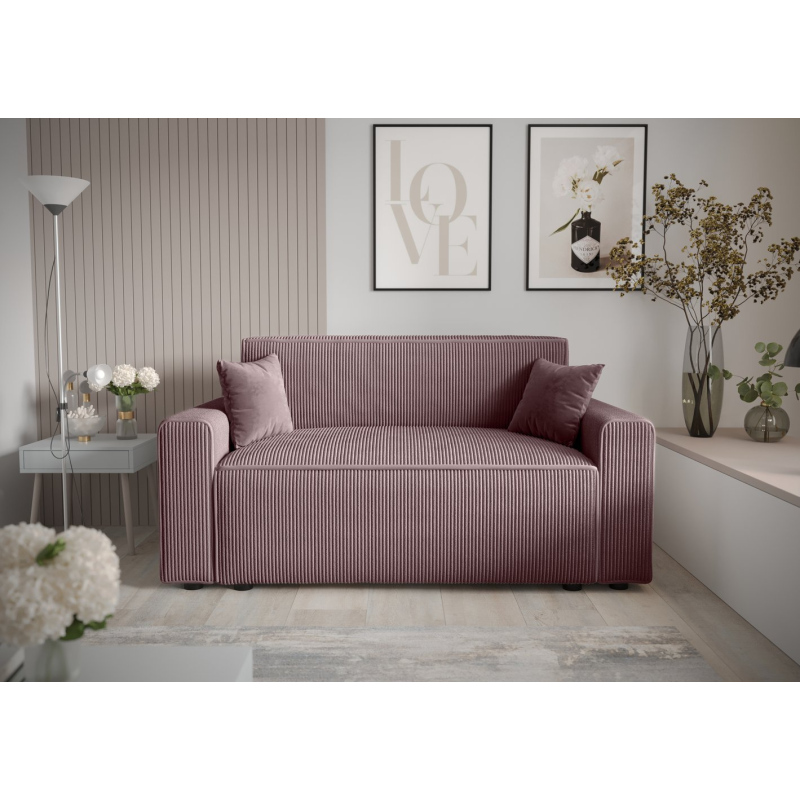 Bequemes Schlafsofa RADANA – rosa