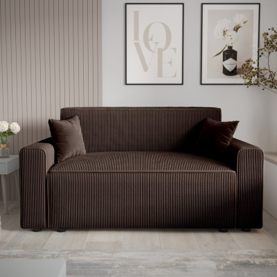 Komfortables Schlafsofa RADANA – braun 2