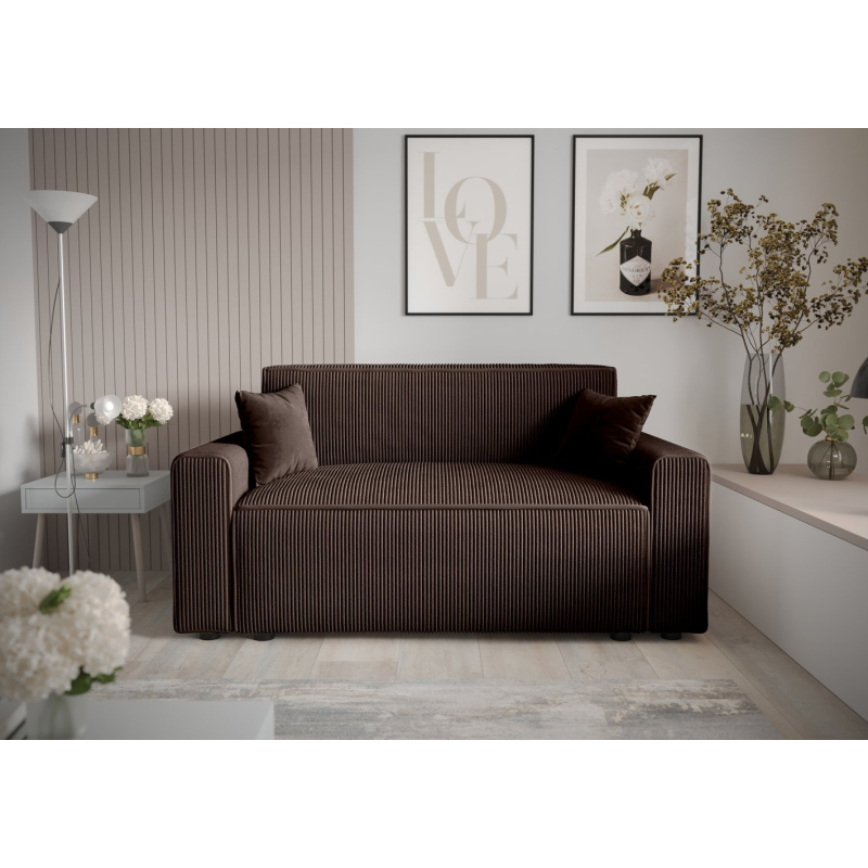 Komfortables Schlafsofa RADANA – braun 2