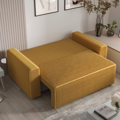 Komfortables Schlafsofa RADANA – braun 2