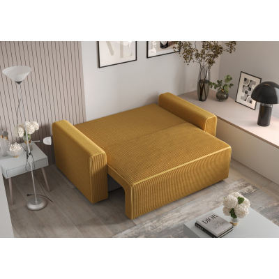 Komfortables Schlafsofa RADANA – braun 2