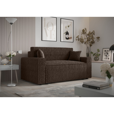 Komfortables Schlafsofa RADANA – dunkelbraun