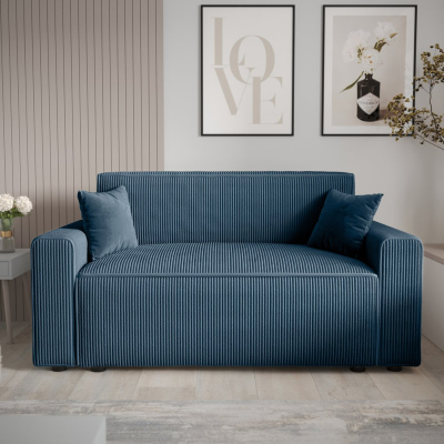 Bequemes Schlafsofa RADANA – blau