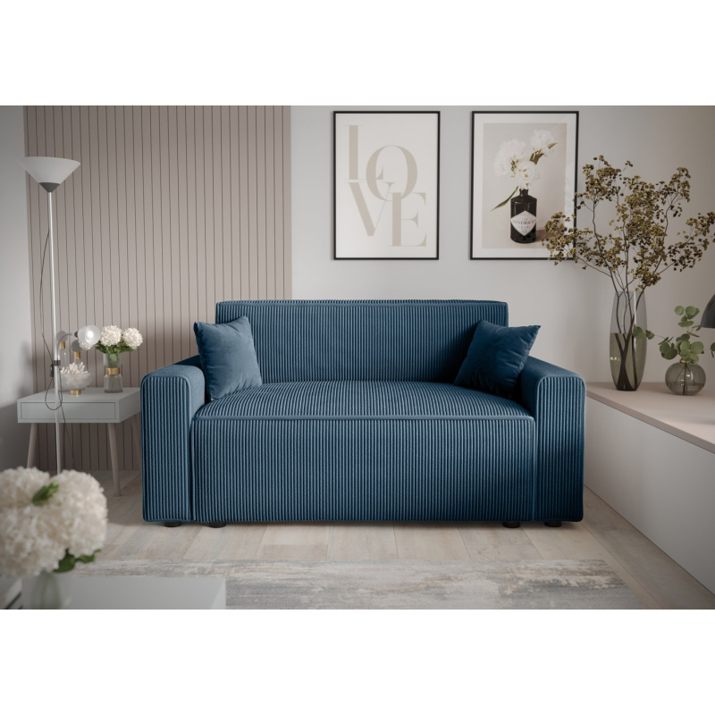 Bequemes Schlafsofa RADANA – blau