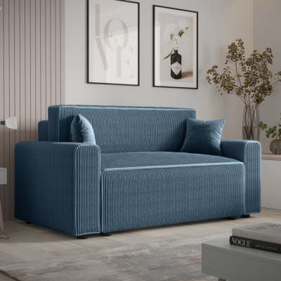 Bequemes Schlafsofa RADANA – blau