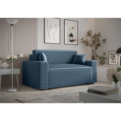 Bequemes Schlafsofa RADANA – blau