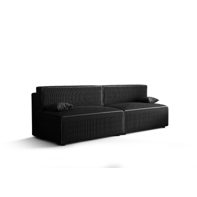 Stilvolles Sofa mit Stauraum RADANA – schwarz 1