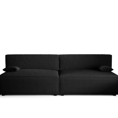 Stilvolles Sofa mit Stauraum RADANA – schwarz 1