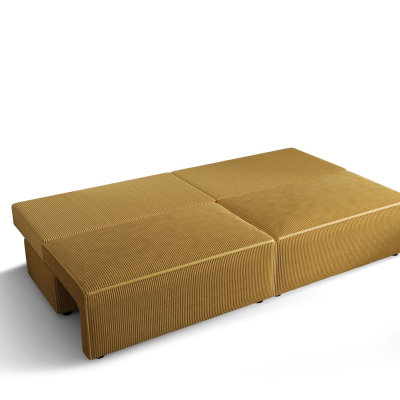 Stilvolles Sofa mit Stauraum RADANA – schwarz 1