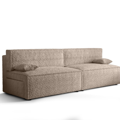 Stilvolles Sofa mit Stauraum RADANA – hellbraun 1